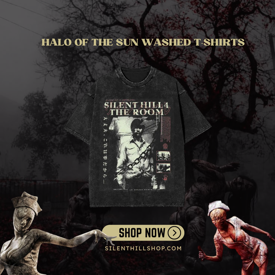 Vintage PTTT2404 Washed  Silent Hill T-Shirts